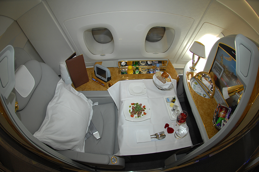 Emirates A380 First Class - forbes.com 